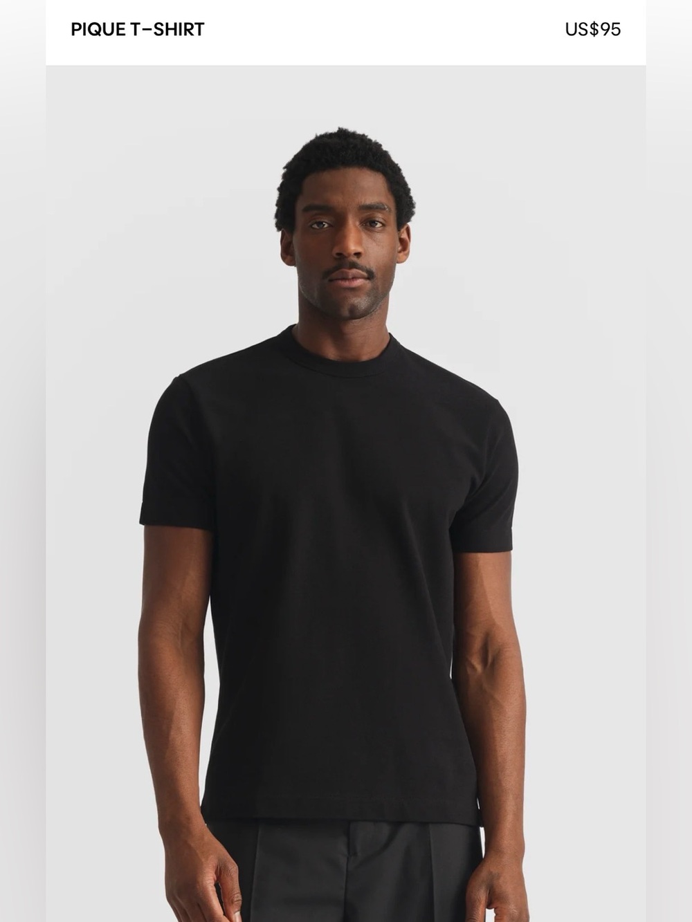 SON of a Tailor Men's Black 💯 Prima Cotton T‑Shirt 🖤
